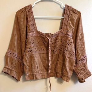 American Eagle Boho top